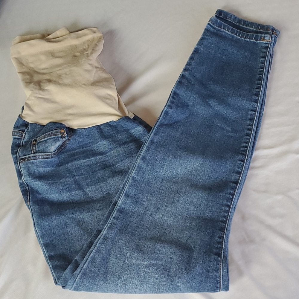 Large (12-14) maternity skinny jeans